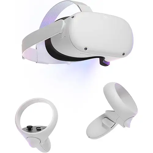 Meta Quest 2 VR headset for immersive virtual reality experiences
